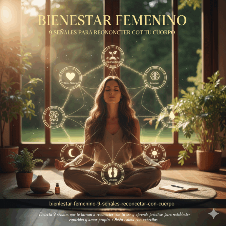🌸 Bienestar Femenino: 9 señales para reconectar con tu cuerpo